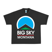 Pigment Black big sky montana Urban Heavy Tee - linhVisuals