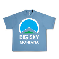 Pebble Blue big sky montana Urban Heavy Tee - linhVisuals