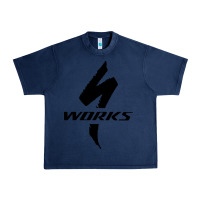 Navy Specialized Bikes Bicycle Urban Heavy Tee - linhVisuals