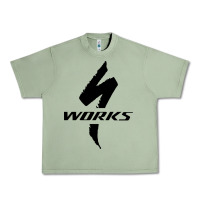 Oil Green Specialized Bikes Bicycle Urban Heavy Tee - linhVisuals