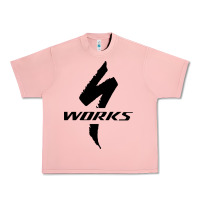 Salmon Specialized Bikes Bicycle Urban Heavy Tee - linhVisuals