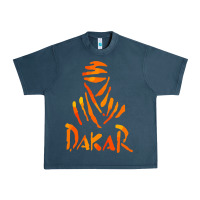 Midnight Navy dakar rally Urban Heavy Tee - linhVisuals