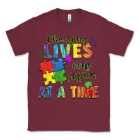 Burgundy Changing lives one session at a time Classic Tee - FaDigitalArtStudio