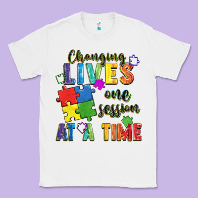 Changing Lives One Session At A Time Classic Tee Designed By Fadigitalartstudio
