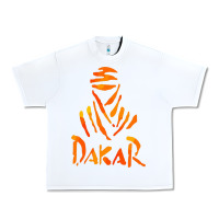 White dakar rally Urban Heavy Tee - linhVisuals