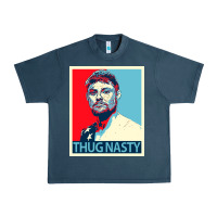 Midnight Navy bryce mitchell thug nasty Urban Heavy Tee - linhVisuals