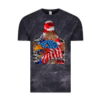 Cloud Black america Vintage Tee - CowhideDigitalArt