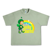 Oil Green lucky charms Urban Heavy Tee - linhVisuals