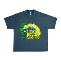 Midnight Navy lucky charms Urban Heavy Tee - linhVisuals