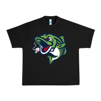 Black gwinnett stripers Urban Heavy Tee - linhVisuals