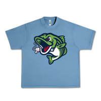 Pebble Blue gwinnett stripers Urban Heavy Tee - linhVisuals
