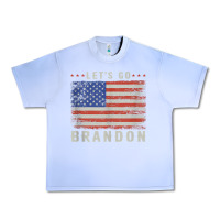 Grape Ice let’s go brandon funny vintage american flag tank top Urban Heavy Tee - linhVisuals