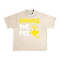 Sandshell chicks dig me Urban Heavy Tee - linhVisuals