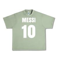 Oil Green messi 10 Urban Heavy Tee - linhVisuals