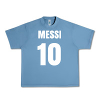 Pebble Blue messi 10 Urban Heavy Tee - linhVisuals