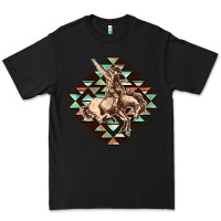 Black Aztec symbol rodeo Premium Tee - FaDigitalArtStudio