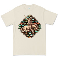 Bone Aztec symbol rodeo Premium Tee - FaDigitalArtStudio
