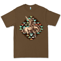 Cacao Aztec symbol rodeo Premium Tee - FaDigitalArtStudio