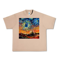 Burro van gogh never saw gallifrey Urban Heavy Tee - linhVisuals