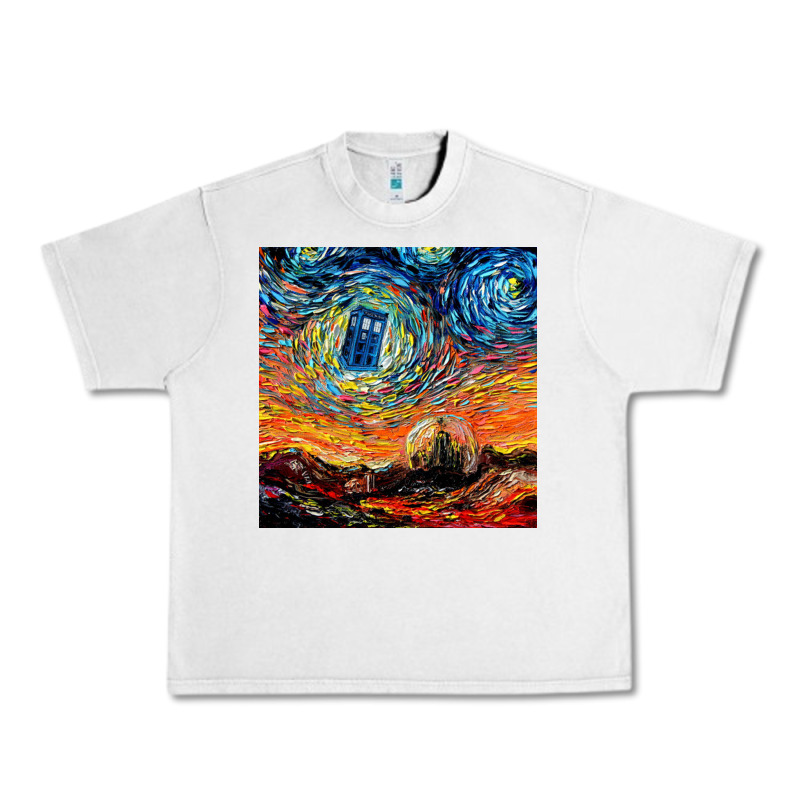 Van Gogh Never Saw Gallifrey Urban Heavy Tee by linhVisuals | Teevron