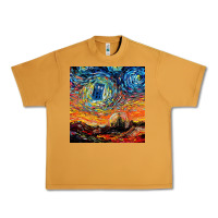 Peanut Butter van gogh never saw gallifrey Urban Heavy Tee - linhVisuals