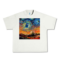 Pistachio van gogh never saw gallifrey Urban Heavy Tee - linhVisuals