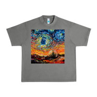 Tornado van gogh never saw gallifrey Urban Heavy Tee - linhVisuals