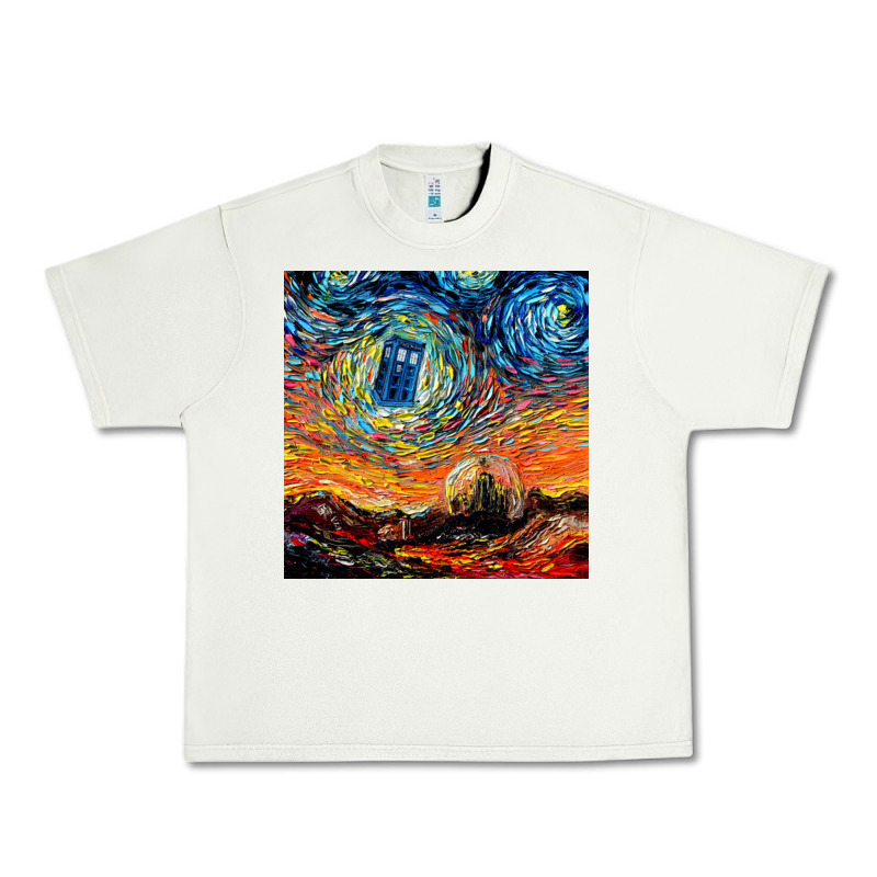 Van Gogh Never Saw Gallifrey Urban Heavy Tee by linhVisuals | Teevron