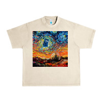 Sandshell van gogh never saw gallifrey Urban Heavy Tee - linhVisuals