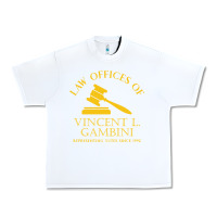 White vincent gambini law offices Urban Heavy Tee - linhVisuals