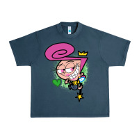 Midnight Navy wanda Urban Heavy Tee - linhVisuals