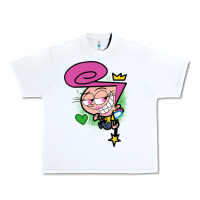 White wanda Urban Heavy Tee - linhVisuals