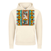 Vintage Artic goat family mom sunflowers serape leopard cowhide tumbler Vintage Hoodie - Artiststas