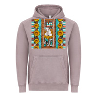 Vintage Zinc goat family mom sunflowers serape leopard cowhide tumbler Vintage Hoodie - Artiststas
