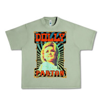 Oil Green #parton vintage Urban Heavy Tee - linhVisuals