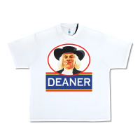 White deaner oats Urban Heavy Tee - linhVisuals