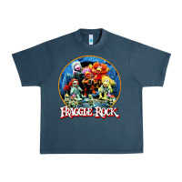 Midnight Navy fraggle rock classic Urban Heavy Tee - linhVisuals