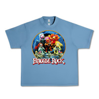 Pebble Blue fraggle rock classic Urban Heavy Tee - linhVisuals