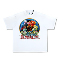 White fraggle rock classic Urban Heavy Tee - linhVisuals