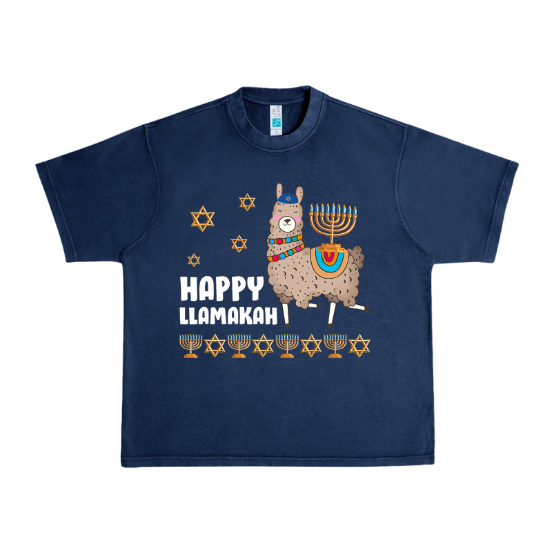 Happy Llamakah Llama Withorah Jewish Urban Heavy Tee by linhVisuals | Teevron