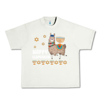 Pistachio happy llamakah llama withorah jewish Urban Heavy Tee - linhVisuals