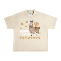 Sandshell happy llamakah llama withorah jewish Urban Heavy Tee - linhVisuals