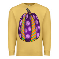 Antique Gold watercolor halloween pumpkin Premium Sweatshirt - RanaPortraitStore