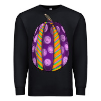 Black watercolor halloween pumpkin Premium Sweatshirt - RanaPortraitStore