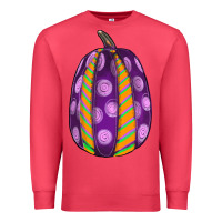 Cardinal watercolor halloween pumpkin Premium Sweatshirt - RanaPortraitStore