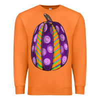 Carrot watercolor halloween pumpkin Premium Sweatshirt - RanaPortraitStore