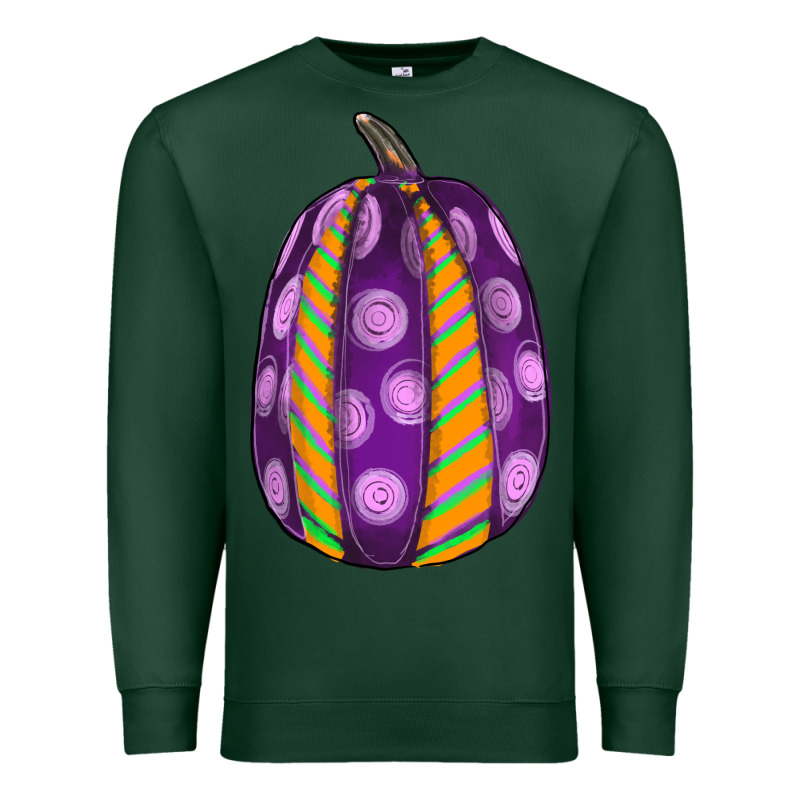 Watercolor Halloween Pumpkin Premium Sweatshirt by RanaPortraitStore | Teevron