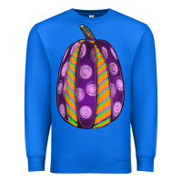 True Royal watercolor halloween pumpkin Premium Sweatshirt - RanaPortraitStore