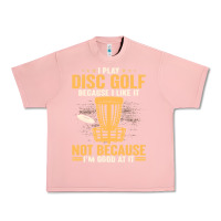 Salmon i play disc golf because i like it not Urban Heavy Tee - linhVisuals