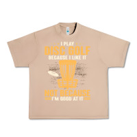 Burro i play disc golf because i like it not Urban Heavy Tee - linhVisuals